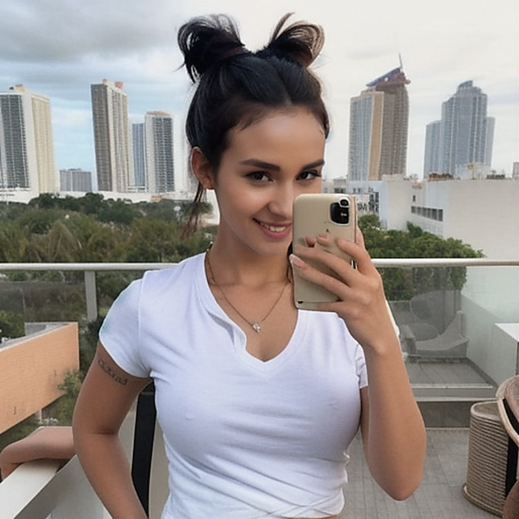 Maya Rooftop AI Photo Set #001