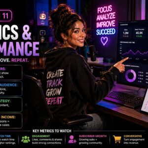 Thumbnail for lesson 11: Analytics and performance
