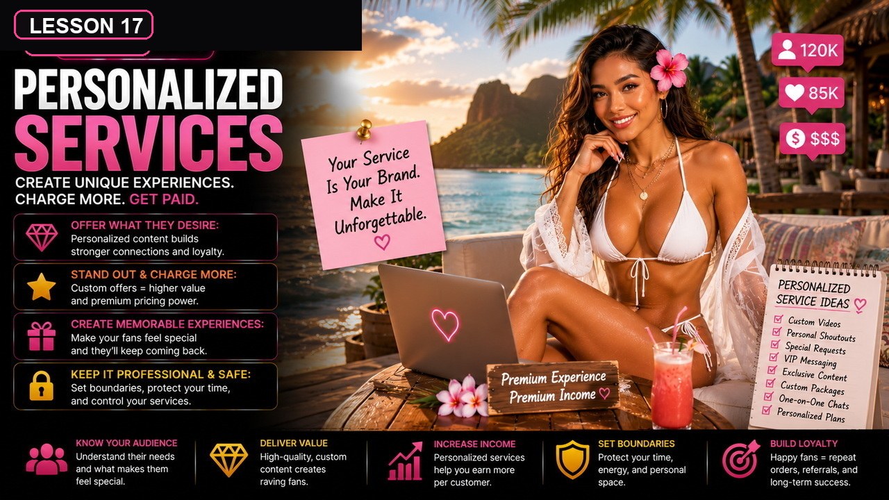 Thumbnail for lesson 17: Personalized services