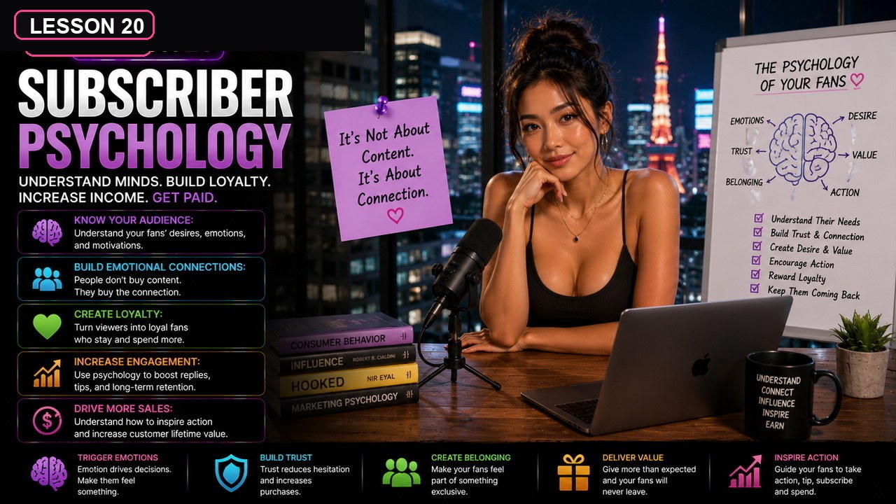 Thumbnail for lesson 20: Subscriber psychology
