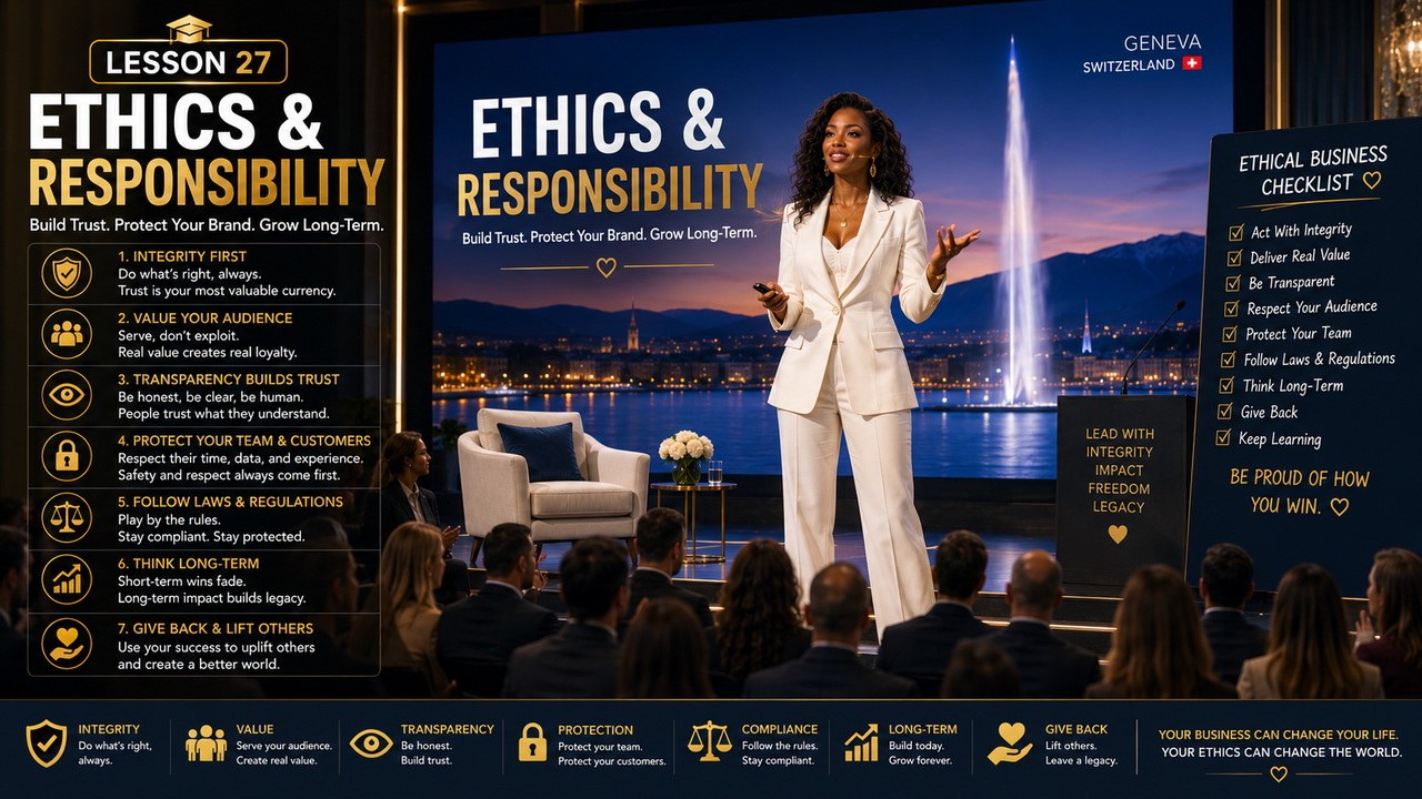 Thumbnail for lesson 27: Ethics and responsibility